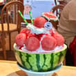 夏日续命西瓜冰🍉 料多到溢出来 #西瓜味的夏天 #刨冰 #互关 #互赞
