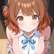花海佑芽ちゃんの机の下でこっそりパイズリ♡ （patreon更新しました✨）