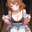花海佑芽ちゃんの机の下でこっそりパイズリ♡ （patreon更新しました✨）