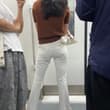 #上海 #街拍 #扫楼 树影遮住半边脸 只有喘息传出声