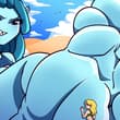 Olive is doing her best to keep Reine entertained, even if that means serving h…