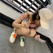 #上海 #街拍 #扫楼 胸脯半漏 小巧伊人 杆杆到底