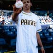 Kobe Sanders started off last night’s @Padres comeback W with a strike! ⚾️🔥