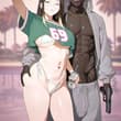 Kassandra as the GTA IV cover girl ♠