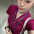 今天也是“飞行的服务员”上线，请各位旅客把安全带系好，把笑容给我准备好。