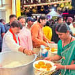 आज उज्जैन में भगवान महाकाल की भादों मास की शाही सवारी के अवसर पर आयोजित विशाल भ…