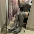 今天祖宗当然要穿新靴子 #boots #长靴控 #长筒靴