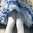 新裙子炫耀下 #lolita #白丝 #裙底