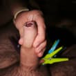 Cock and ball torture eve... I slapped his balls, put clips on them, and ran a…