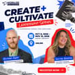 Only 30 seats. Create + Cultivate starts Thursday. Apply: