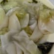 今天是菠菜鸡肉小馄饨 吸溜吸溜