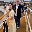 Great day at the Tattersalls Horse Auction 🐎 We picked up the lucky last horse…