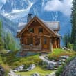 Imagine coming home to this cabin after a long day in the mountains, lighting t…
