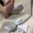 這是哪位客人寶寶要的5天白襪！最近東奔西跑的這襪子應該很有味道😏 客製化白襪 https://t.co/Zn9H7c429k 妍妍 YanYan 🐰 #女大生…