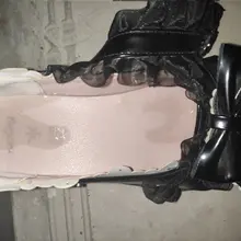 #射鞋 #lo鞋 #扫楼 #打胶 她当然还有别的鞋了，这个鞋比之前那双舒服很多，我的坤坤正好能顶到最里面
