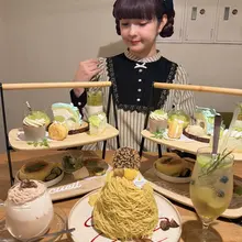 アクイーユさんの9月の新作メニュー食べてきました♪ モンブランパンケーキにシャインマスカットアフタヌーンティー🫖 秋を感じる🍂スイーツたち🍰 いよいよ今週日曜…