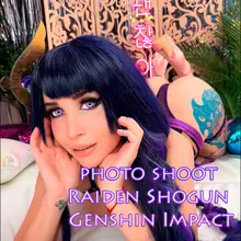 Store item SOLD! photo set Cosplay on Raiden Shogun from Genshin Impact 🛍️ Get…