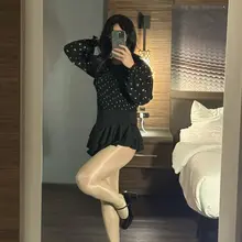 咪在🇺🇸出差的天 #伪娘 #油亮丝 #cd #sissy