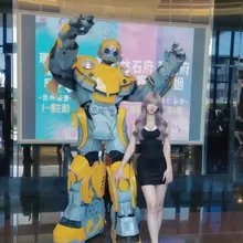 永康昭君的車好帥 又會變形又是貼身侍衛❤️ #我愛大黃蜂 永康