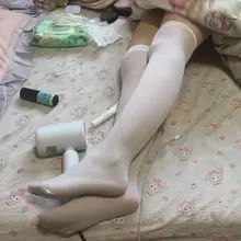 哈哈哈，，收到小萝莉的丝袜，射满#丝袜