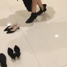 短靴肉丝美少妇脱靴试鞋