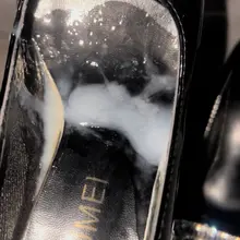 喜欢看精液的来！又把不知名小美女的鞋射满精液了～🐍💧