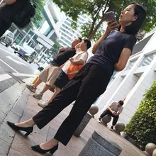 银行气质姐姐 #淫脚 #淫鞋 #街拍 #美足 #美鞋 #挑鞋 #平底鞋 #趾缝 #足弓 #脚底 #趾缝 #玉足 #高跟鞋 #打胶 #扫楼 #少妇 #御姐 #骚…