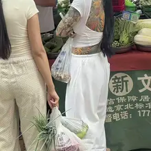 菜市场偷拍的