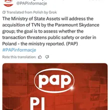 Well, Poland is not messing around if it’s coming to foreign influence on Polis…