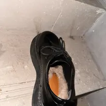 #扫楼 #打胶 #射鞋 还是那个jk的小皮鞋，冬天这个毛毛的撸有点太舒服了
