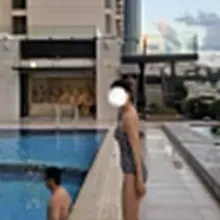 초딩들이 많아 야한 비키니 실패 #부커만남 #휴가중