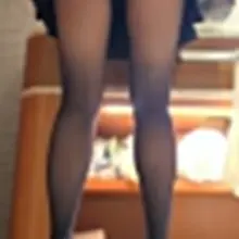 Very short, pleated miniskirt and fuck-me designer heels are guaranteed to deli…