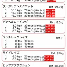 ヒップスラスト80kg達成
