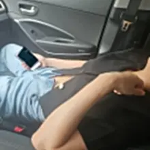 한적한 시골길에서 날 잡아 먹으라는듯