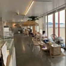 예전에 조개구이집이였는데 카페됨요!!! 뷰 미쳣다아~~ 아직도 대부도임..