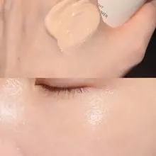 KiSSから新しく出るCCプライマーめちゃくちゃ綺麗じゃない？これは01番。簡単に透明感*を作れる。皮脂に着目して頑丈な皮膜剤を使ってるそうで、塗った瞬間ピタ…