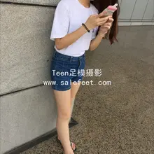 Teen 足模攝影 夾腳拖美足