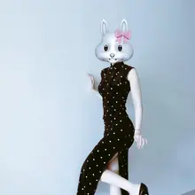 旗袍套装，古典身材