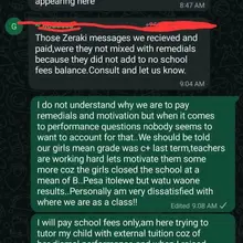Precious Blood Riruta threatens my child!!! Yesterday I returned my Form 4 daug…