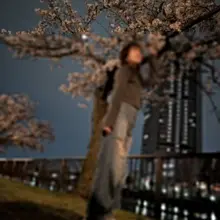 深夜の健全お花見☺