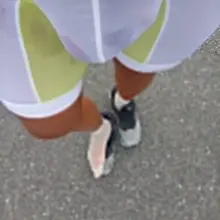 おはようございます😊 今朝は♂モードでジョギング 汗だくになるとこんな状態😂