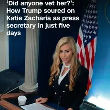 Katie Zacharia was dismissed from her post, summarily ending the shortest stint…