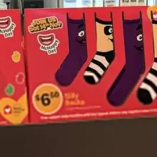 Do you like the McHappy Day Silly Socks?