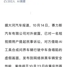 赛力斯向网友索赔 100 万