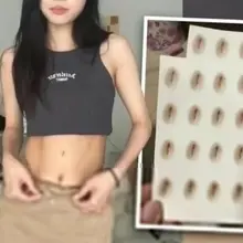 有些女孩子的心机太重了 为了让自己显得腿长，她们竟然在胃部贴上了假肚脐！ 腿短，难道不应该穿高跟鞋吗，弄个假肚脐，谁想出来的