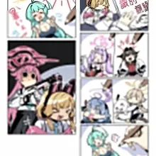 ブラックジョークモモイ アコ犬は@sakano_akr先生のデザインで、ものすごく可愛いです。
