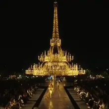 anthony vaccarello’s saint laurent shows have had incomparable set designs