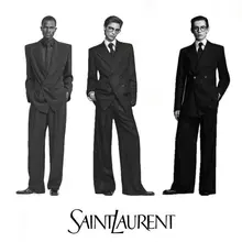 anthony vaccarello really defined the saint laurent menswear, will miss him &lt…