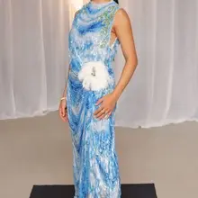 Favourites from last night: Greta Lee in Dior Jessica Biel in Tamara Ralph Alex…