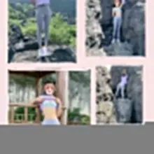瑜伽裤爬山系列 #瑜伽裤 #爬山